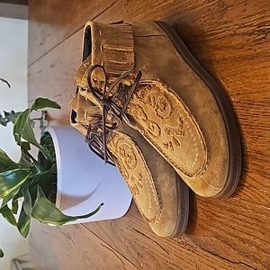 OTBT Dell Rapids leather fringe moccasin size 8 1/2